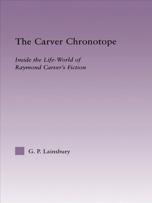 cover image of The Carver Chronotope